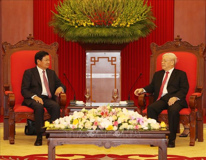 Reafirman Laos y Vietnam voluntad de afianzar relaciones