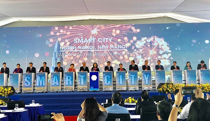 Inician construcción de la primera y mayor ciudad inteligente de Vietnam