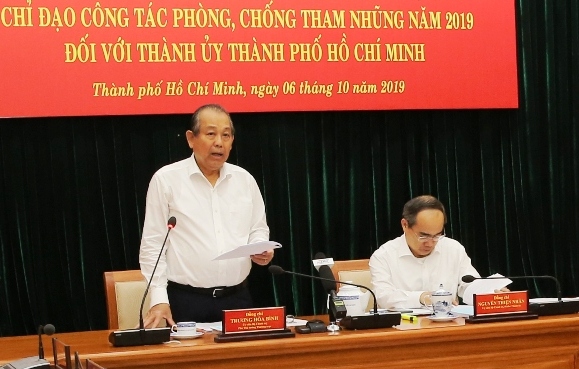 Inspeccionan campaña anticorrupción en Ciudad Ho Chi Minh