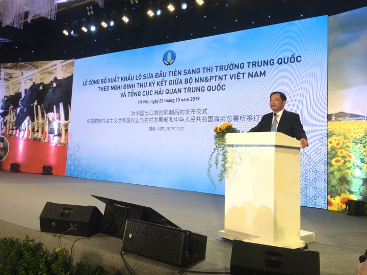 Vietnam exportará productos lácteos a China