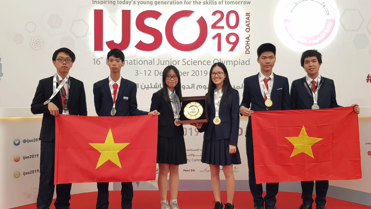 Estudiantes vietnamitas ganan tres oros en Olimpiada Juvenil Internacional de Ciencia