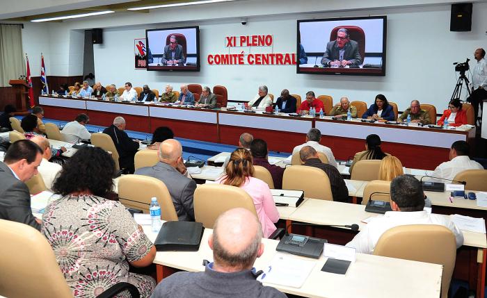 Partido Comunista de Cuba celebra XI Pleno del Comité Central