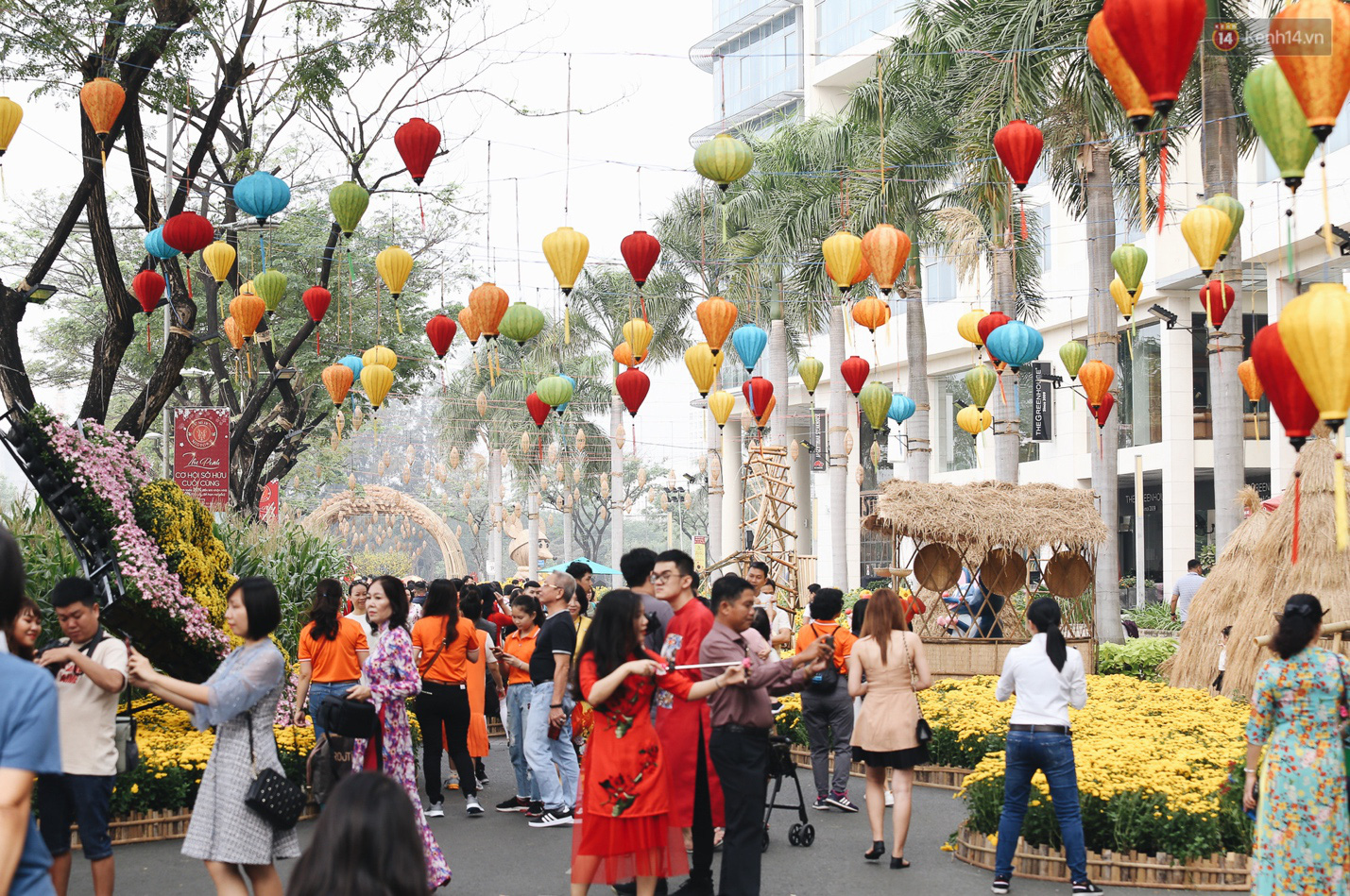 En recorrido primaveral ciudadanos de Ciudad Ho Chi Minh