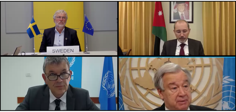 Comunidad internacional promete brindar fondo millonario a refugiados palestinos