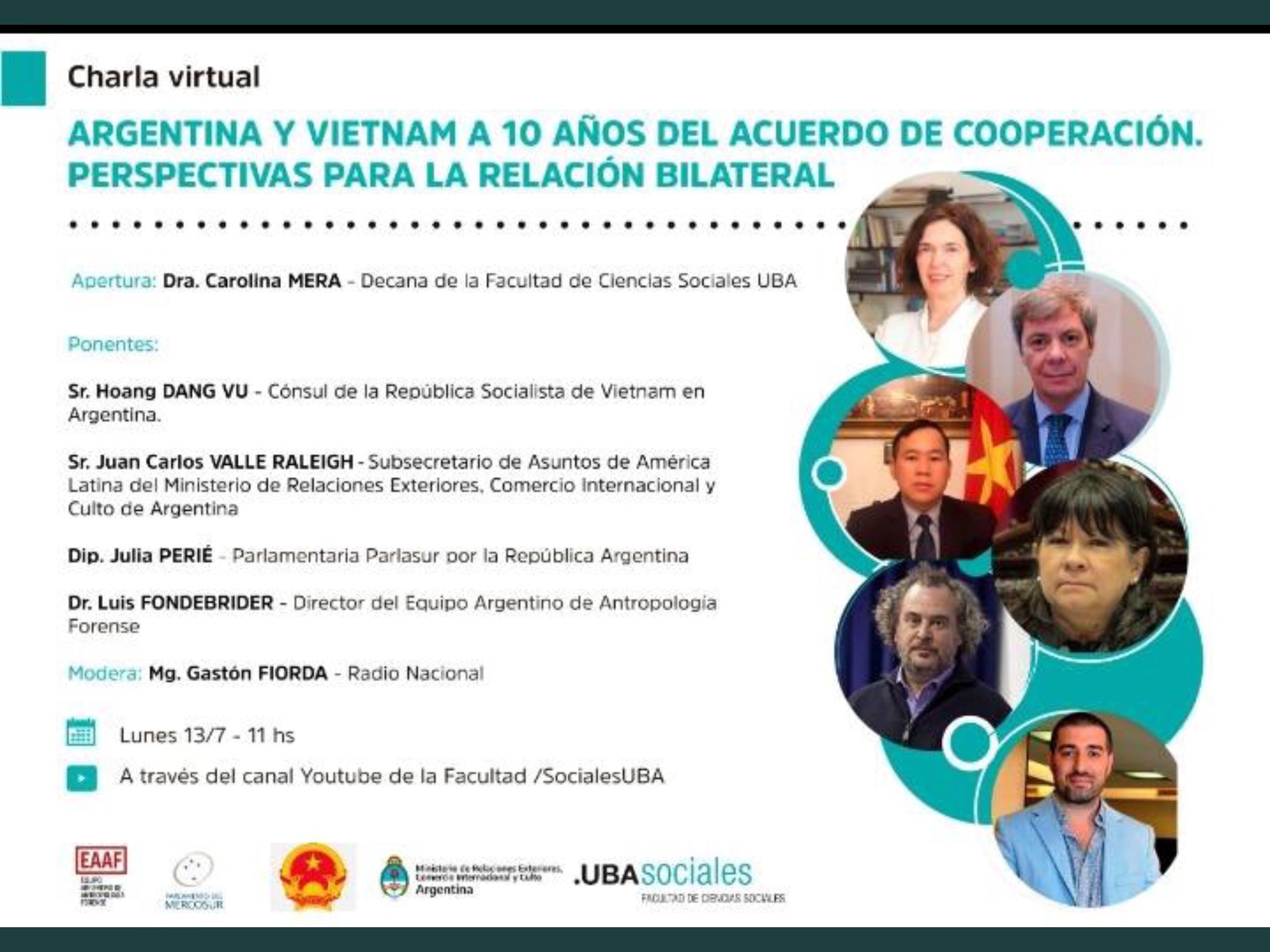 Revisan las relaciones Vietnam-Argentina a 10 años del acuerdo de cooperación