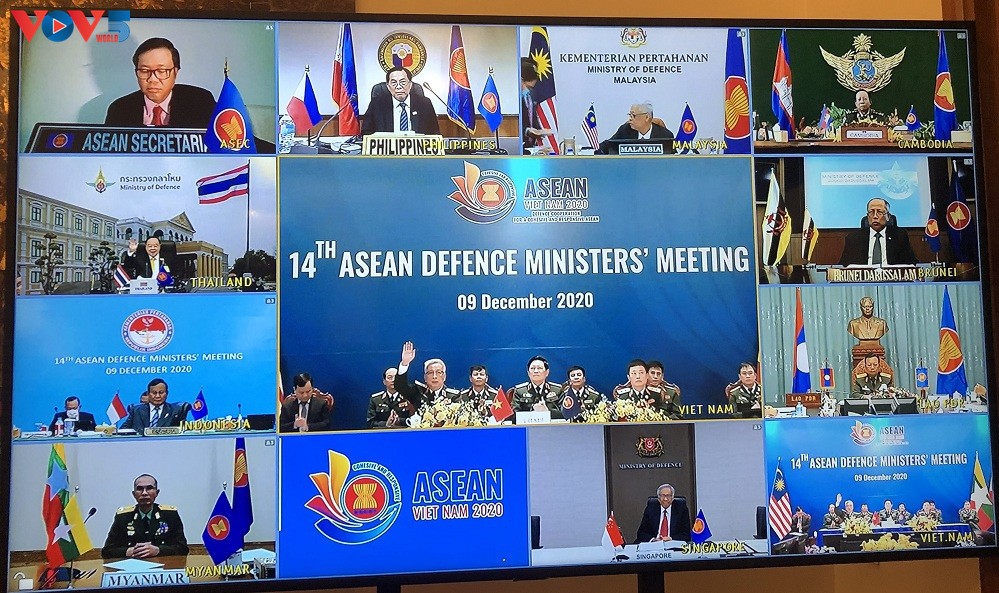 Celebran la videoconferencia de Ministros de Defensa de la Asean