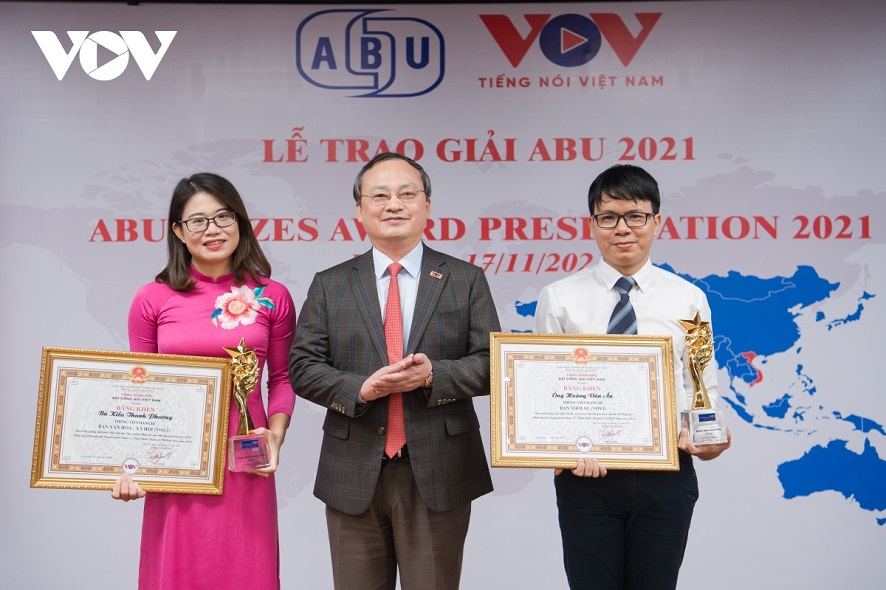VOV gana dos premios importantes de la Unión de Radiodifusión de Asia-Pacífico en 2021