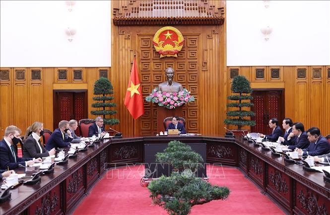El jefe de Gobierno vietnamita se reúne con el presidente de la COP26
