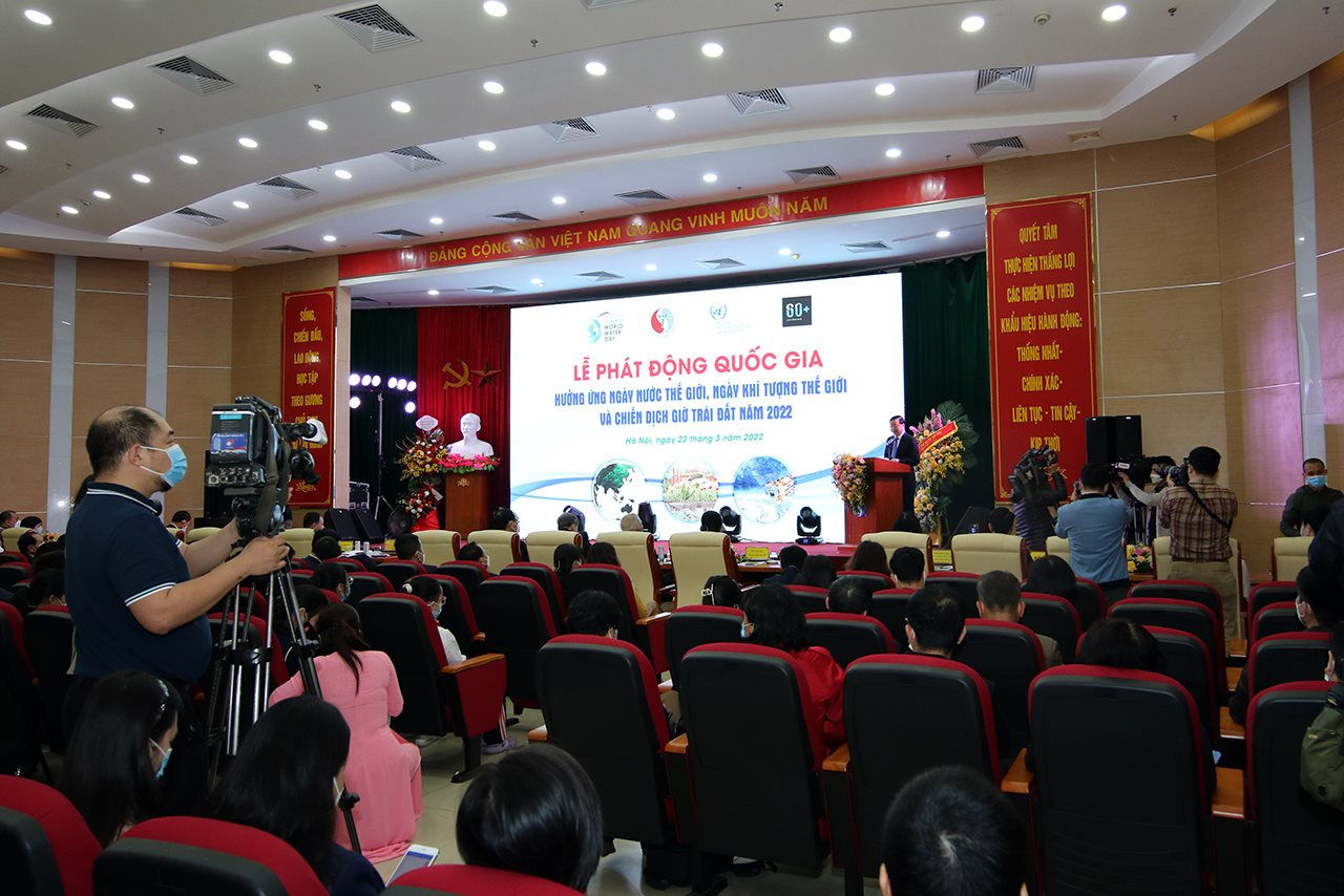 Vietnam se suma al Día Mundial del Agua, el Día Meteorológico Mundial y la Hora del Planeta