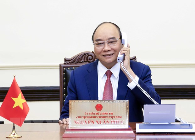 El presidente de Vietnam y el presidente electo de Corea del Sur dialogan sobre las relaciones binacionales