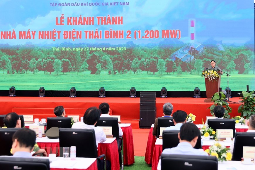 Inauguran importante central termoeléctrica en Thai Binh