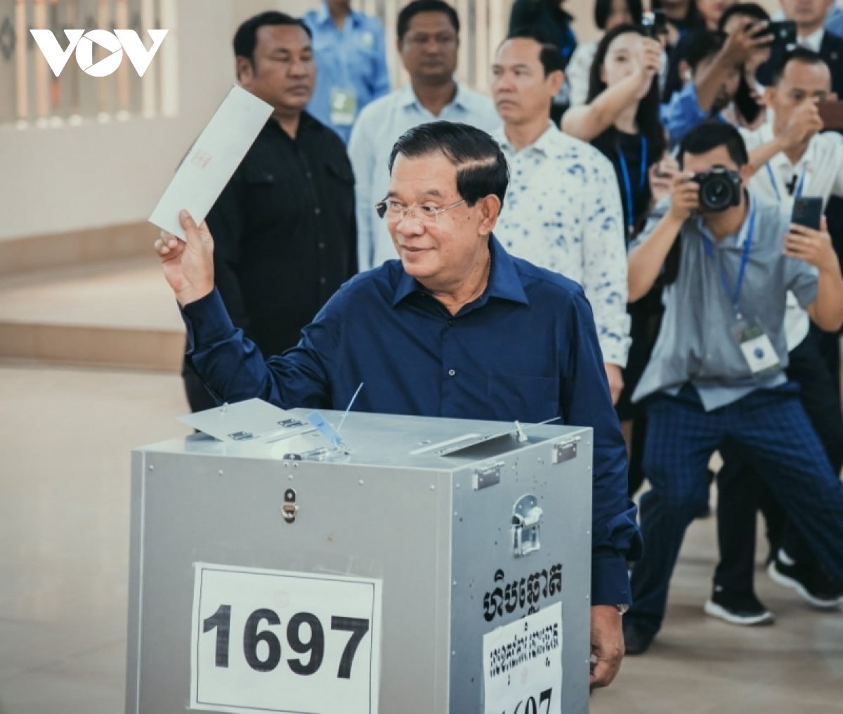 Partido de Hun Sen en camino a una victoria electoral abrumadora
