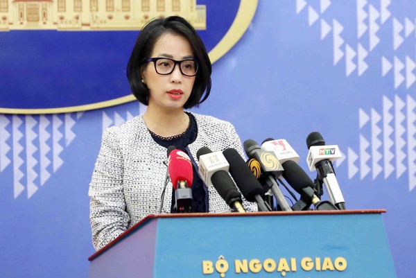 Portavoz de la Cancillería esclarece posturas de Vietnam sobre relaciones con grandes países