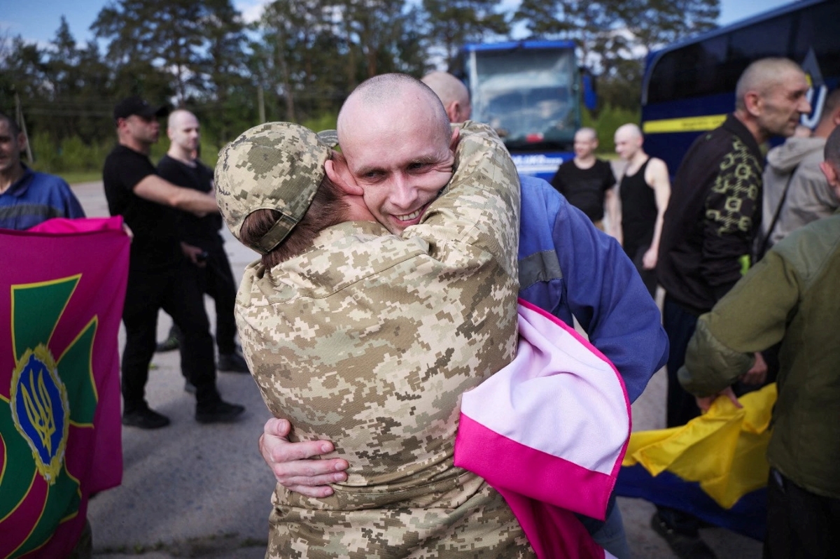 Rusia y Ucrania realizan segunda ronda de canje de prisioneros