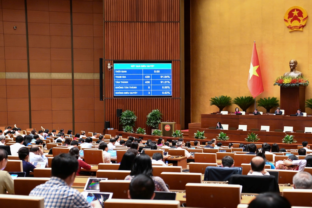 Asamblea Nacional de Vietnam aprueba ley relativa a misiones de paz y tres importantes resoluciones