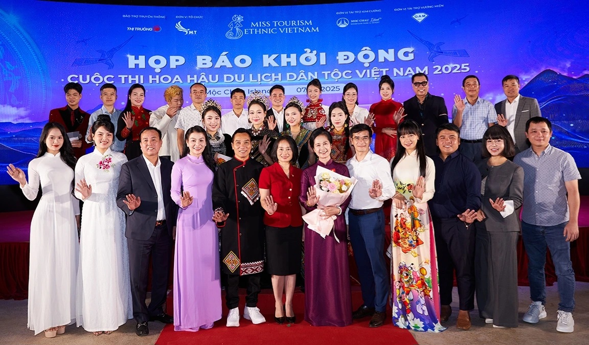 Anuncian convocatoria del concurso Miss Turismo Étnico Vietnam 2025