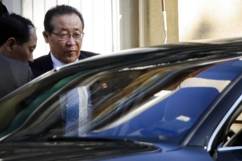 Delegasi Republik Demokrasi Rakyat Korea menghadiri dialog dengan Amerika Serikat