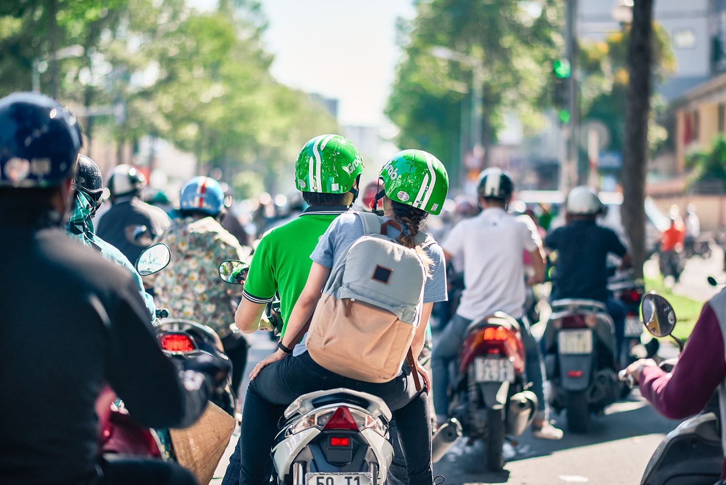 Memperkenalkan sepintas lintas tentang jasa layanan Grabbike di Vietnam