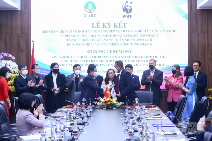 Укрепление сотрудничества в области развития сельского хозяйства и профилактики передачи заболеваний от животных людям.