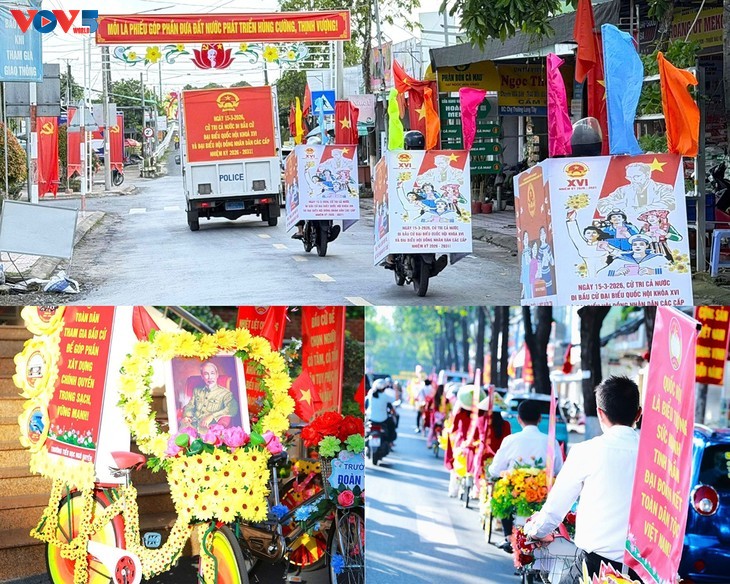 Краски всенародного праздника по всему Вьетнаму