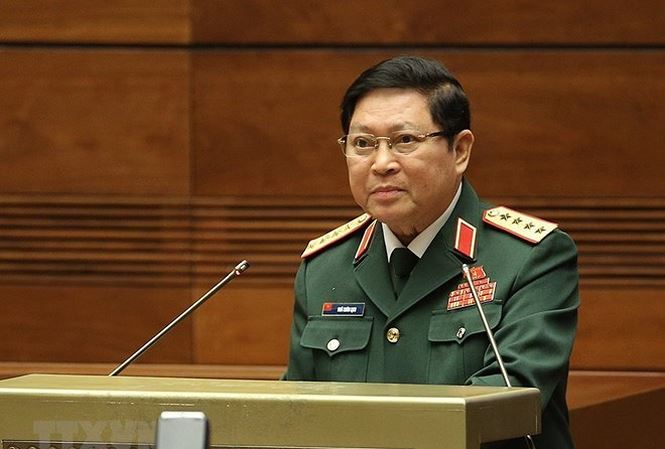 รัฐมนตรีว่าการกระทรวงกลาโหมเวียดนามพบปะกับรัฐมนตรีว่าการกระทรวงกลาโหมของประเทศต่างๆ