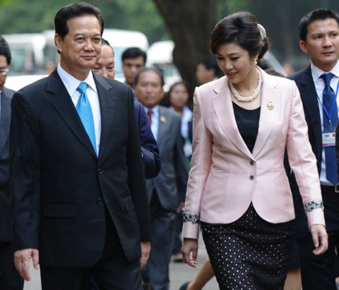 นายกรัฐมนตรีไทยเดินทางมาเยือนประเทศเวียดนาม