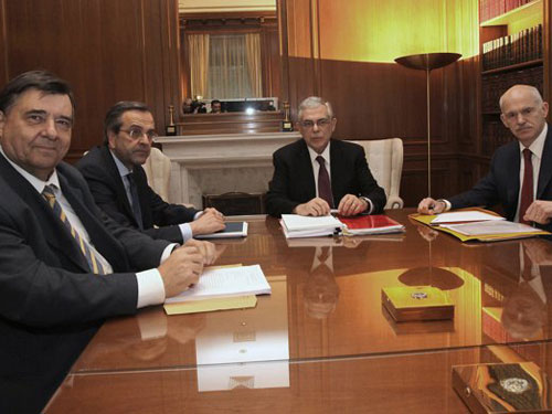 รัฐสภากรีซจัดการลงคะแนนเกี่ยวกับการรับวงค์เงินช่วยเหลือจากสหภาพยุโรปและ IMF