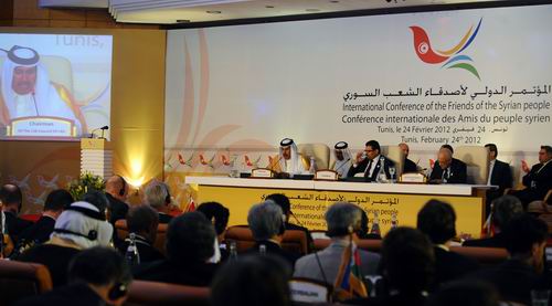 กลุ่ม“เพื่อนซีเรีย” เรียกร้องให้รัฐบาลซีเรียยุติการใช้ความรุนแรง