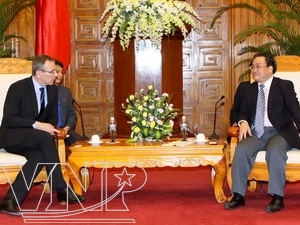 ข้าหลวงใหญ่ที่ดูแลการพัฒนาของสหภาพยุโรปเดินทางมาเยือนเวียดนาม