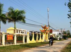 พัฒนาชนบทใหม่ในตำบลนำร่อง Quỳnh Minh จังหวัด Thái Bình