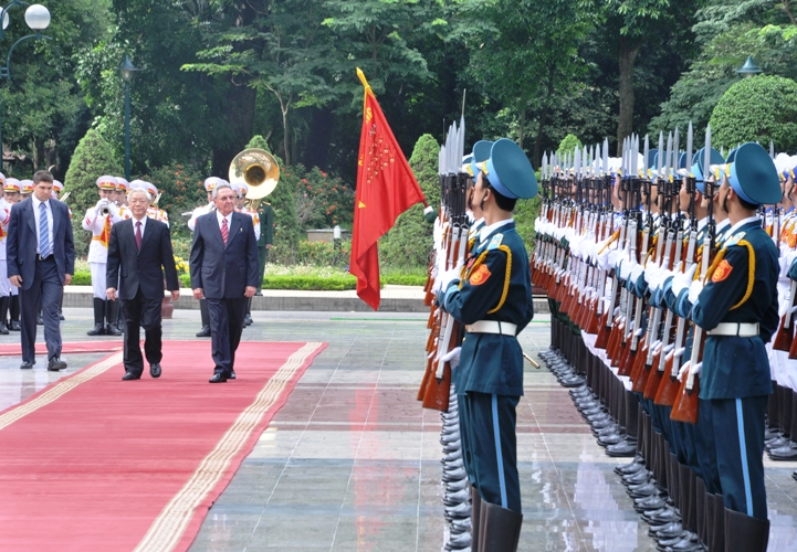พลเอกราอูล คาสโตร รูซ ประมุขประเทศคิวบาเสร็จสิ้นการเยือนเวียดนามอย่างเป็นทางการ