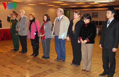 กิจกรรมไว้อาลัยพลเอกหวอเหงียนย้าปในประเทศฝรั่งเศส