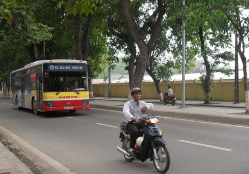 เที่ยวฮานอยโดยรถบัส