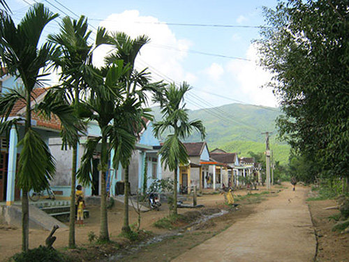 ฤดูใบไม้ผลิเวียนมาในเขตน้ำท่วมแห่งติ๊นเตย จังหวัดกว๋างหงาย