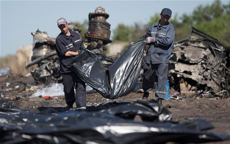 สามารถระบุชื่อเหยื่อ 65 คนจากเหตุเครื่องบินเอ็มเอช 17 ตกในยูเครน