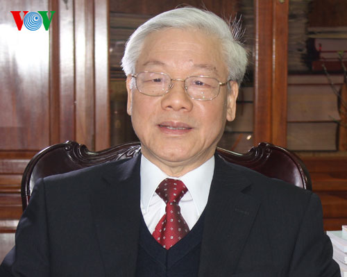 ท่านเหงียนฟู้จ๋อง เลขาธิการใหญ่พรรคคอมมิวนิสต์เวียดนามเดินทางไปเยือนสาธารณรัฐเกาหลีอย่างเป็นทางการ