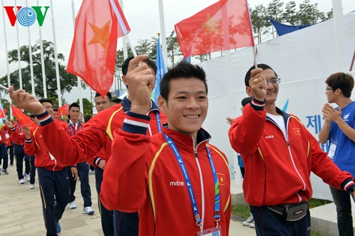 เวียดนามอยู่อันดับที่ 21 ในตารางเหรียญรางวัลของเอเชียนเกมส์ 17