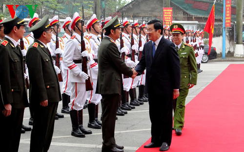 สร้างสรรค์สถาบันตำรวจประชาชนให้กลายเป็นศูนย์ฝึกอบรมตำรวจที่มีชื่อเสียงในภูมิภาค