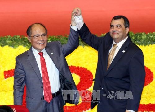 ประชามติยุโรปชื่นชมเวียดนามที่ประสบความสำเร็จในการจัดสมัชชาใหญ่สหภาพรัฐสภาโลกหรือไอพียู 132