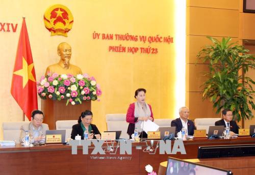 เปิดการประชุมคณะกรรมาธิการสามัญสภาแห่งชาติครั้งที่ 23