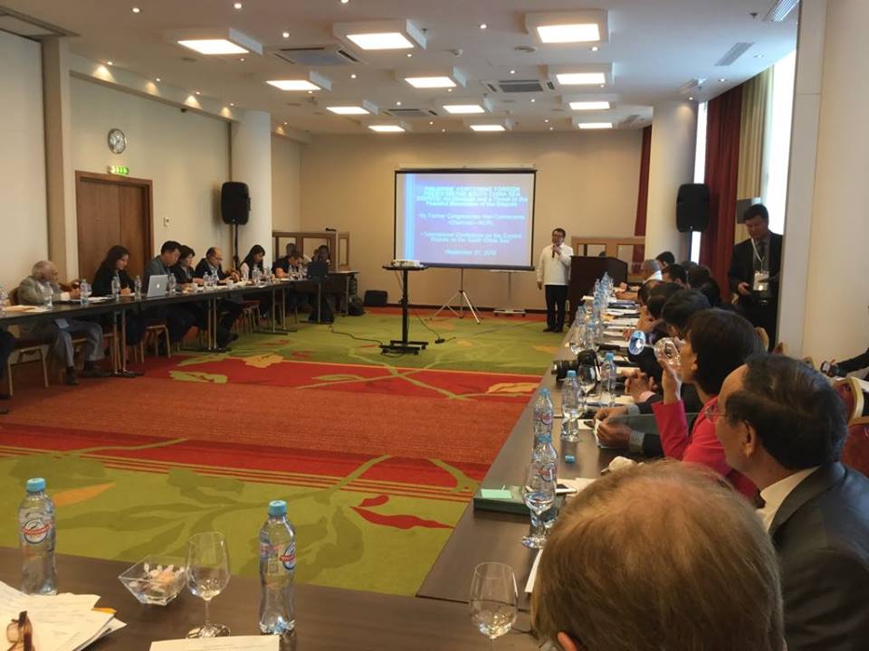 การสัมมนานานาชาติเกี่ยวกับ “สถานการณ์ในทะเลตะวันออก – มาตรการแก้ไขการพิพาทอย่างมีประสิทธิภาพ”