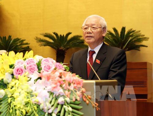 สื่อต่างชาติลงข่าว เลขาธิการใหญ่พรรคเหงียนฟู้จ่องได้รับเลือกให้ดำรงตำแหน่งประธานประเทศเวียดนาม