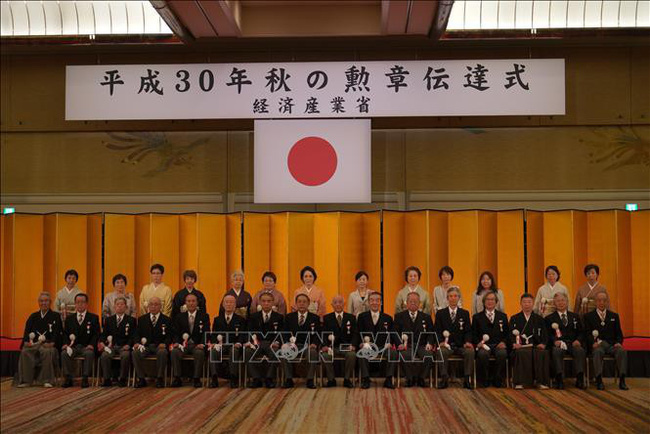 นายกสมาคมชาวเวียดนามในประเทศญี่ปุ่นได้รับเครื่องราชอิสริยาภรณ์อาทิตย์อุทัยชั้นที่ 6