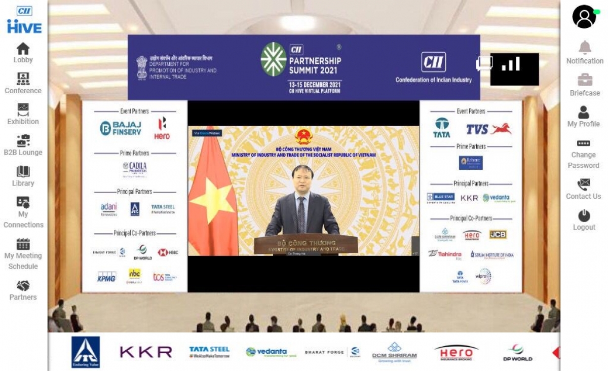 มูลค่าการค้าระหว่างเวียดนามกับอินเดียอาจบรรลุเป้าหมาย 1 หมื่น 5 พันล้านดอลลาร์สหรัฐภายในปี 2022