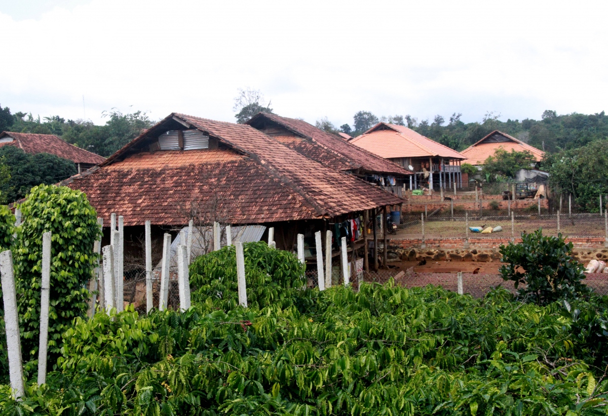 หมู่บ้านวัฒนธรรมหนุ่งอานในเขตที่ราบสูงเตยเงวียน