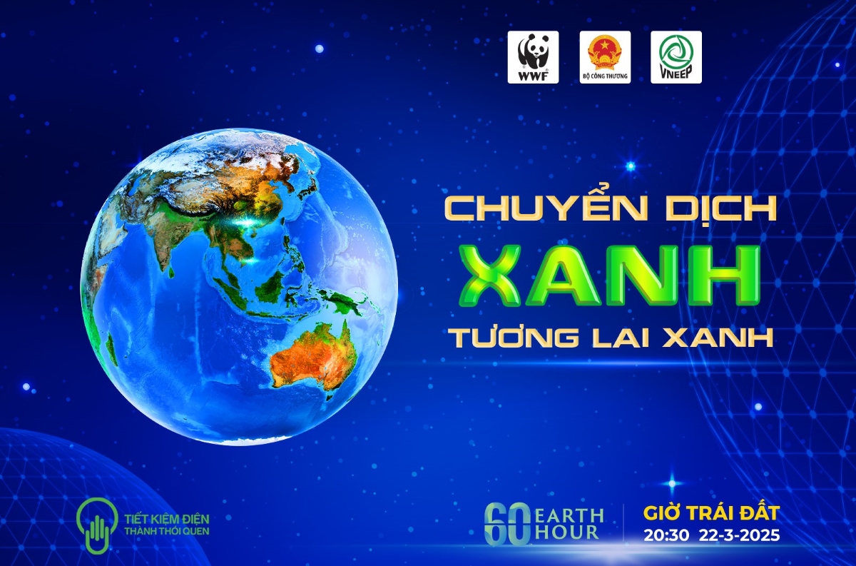 ขานรับกิจกรรมเอิร์ธ อาวเออร์2025: การปรับเปลี่ยนแห่งสีเขียว – อนาคตแห่งสีเขียว