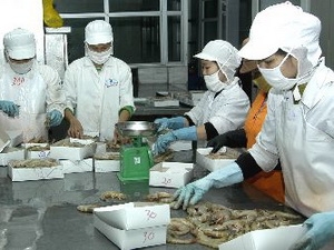 กุ้งยังคงเป็นสินค้าส่งออกหลักของเวียดนาม