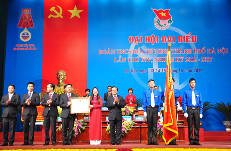 เสร็จสิ้นการประชุมใหญ่กองเยาวชนคอมมิวนิสต์โฮจิมินห์สาขากรุงฮานอย