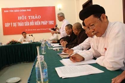 หน่วยงานและองค์การต่างๆแสดงความคิดเห็นต่อร่างรัฐธรรมนูญปี๑๙๙๒ฉบับแก้ไข