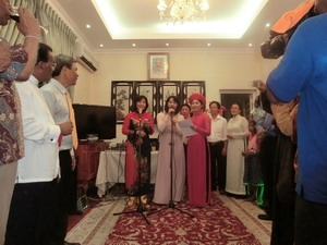 ชาวเวียดนามที่อาศัยในต่างประเทศฉลองเทศกาลตรุษเต๊ตปีมะเส็ง๒๐๑๓